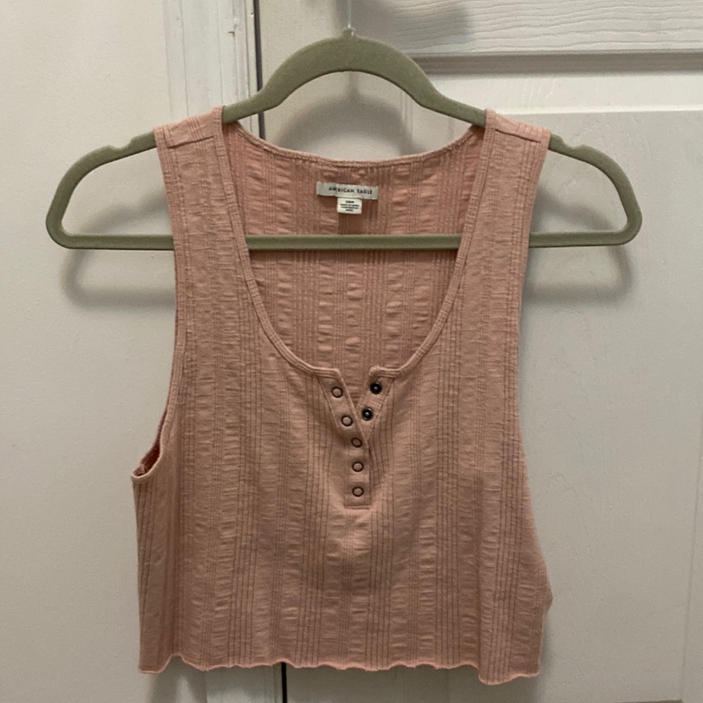 American eagle cropped tank